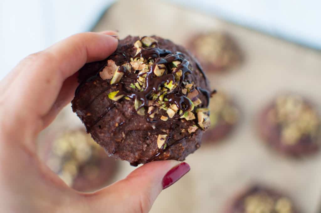 Chocolate orange cookie recipe with wholesome ingredients making it much better for you than shop bought versions