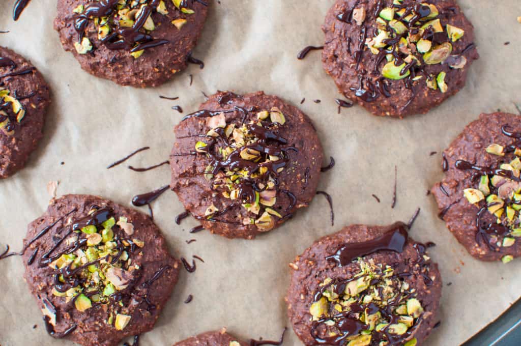 Chocolate orange cookie recipe with wholesome ingredients making it much better for you than shop bought versions