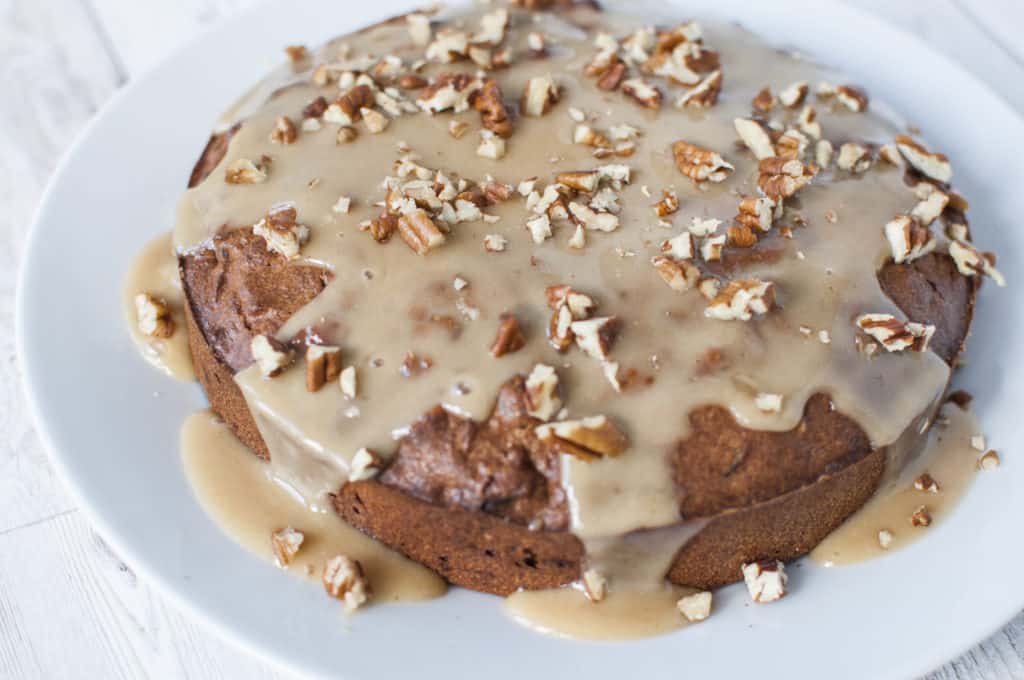 This healthy sticky toffee cake recipe is sticky, gooey yet light and easy. Completely plant based, it's light and easy, loved by the whole family and friends.