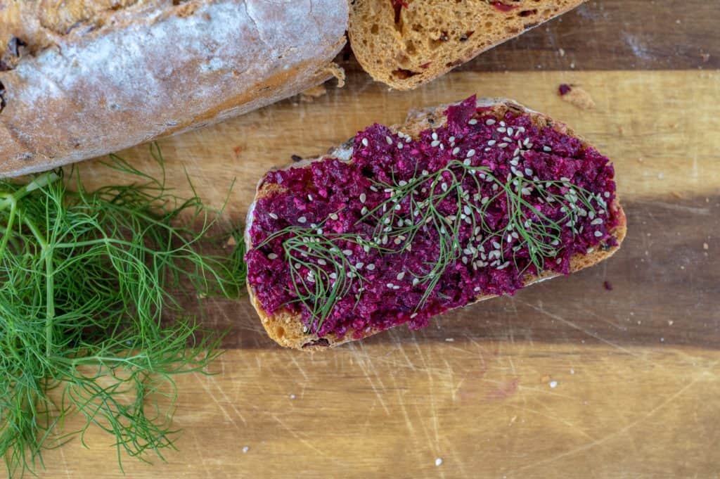 Healthy toast 3 ways taking your usual toast to the next level.Perfect for snacking at home or on the go.Your body will thank you for this nutritious beast! #vegantoast #healthyspread #healthytoast #healthyrecipes #beetroot #whitebeans #veganrecipes