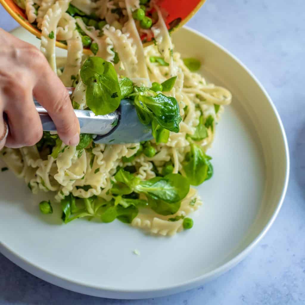 Vegan Fresh Herb Pasta Salad