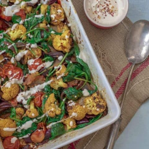 One-Pot Healthy Cauliflower Bake Recipe