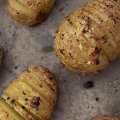 Healthy Baby Hasselback Potato Recipe
