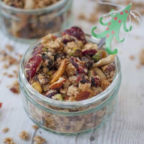 Healthy Christmas granola recipe