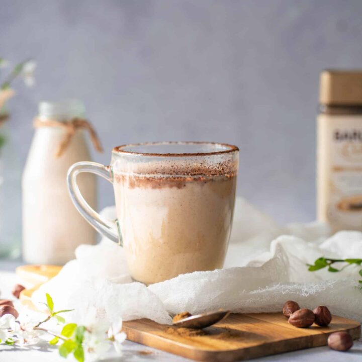 Homemade Hazelnut Latte