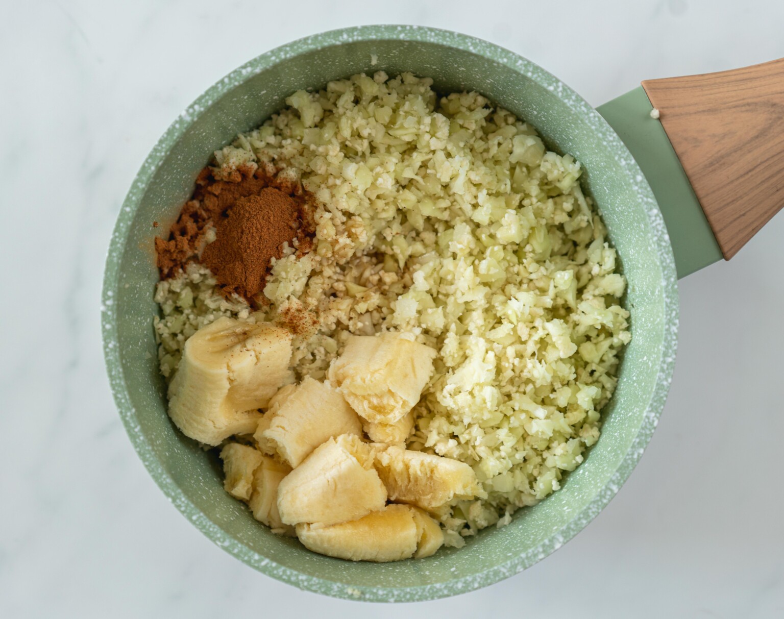 Easy Cauliflower Rice Pudding Vegan & Keto Friendly