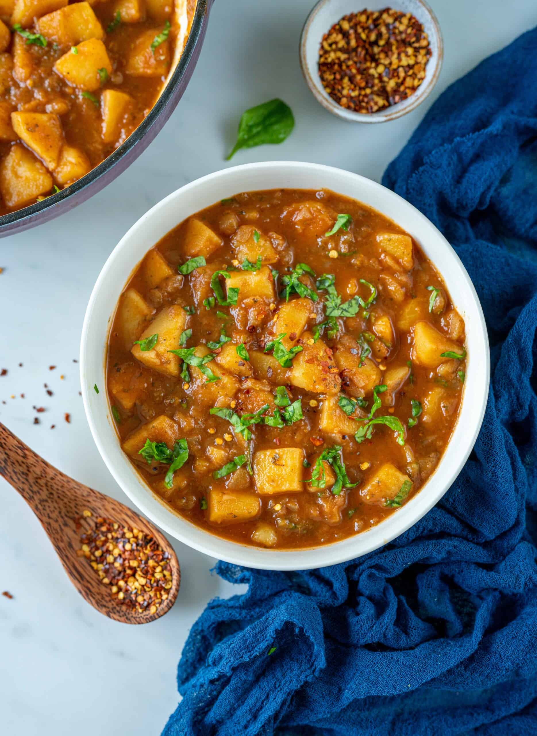 Potato Goulash Recipe Vegan, GlutenFree & Ready in 30 minutes!